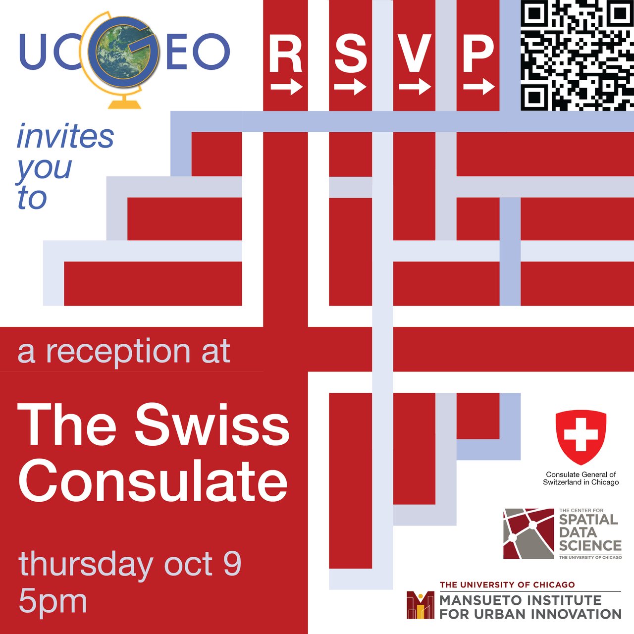 Swiss Consulate reception poster